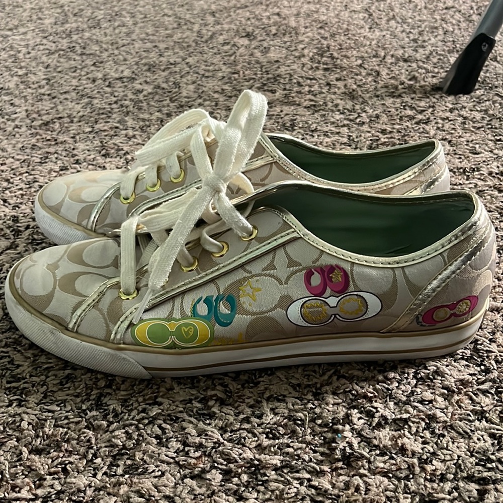 Coach tennis shoes